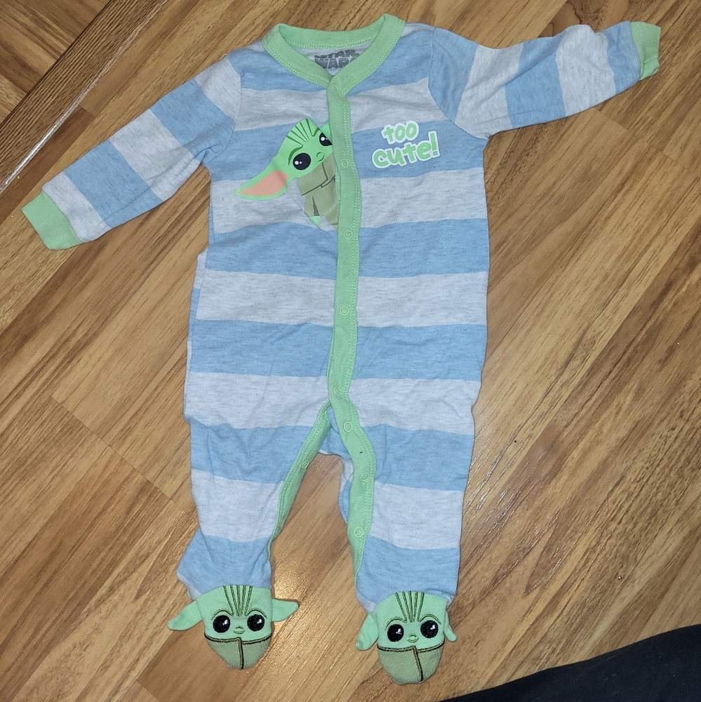 Star Wars Yoda Onsie